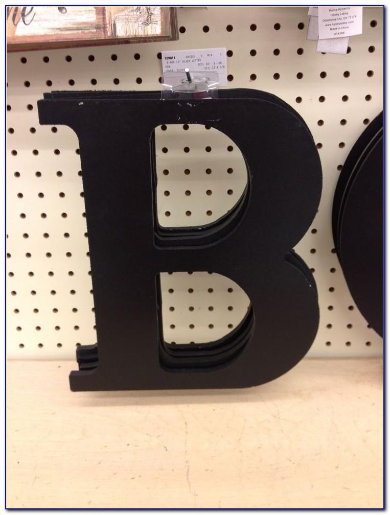 8 Inch Wooden Craft Letters