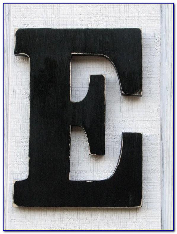 Black Wooden Letters To Hang On Wall