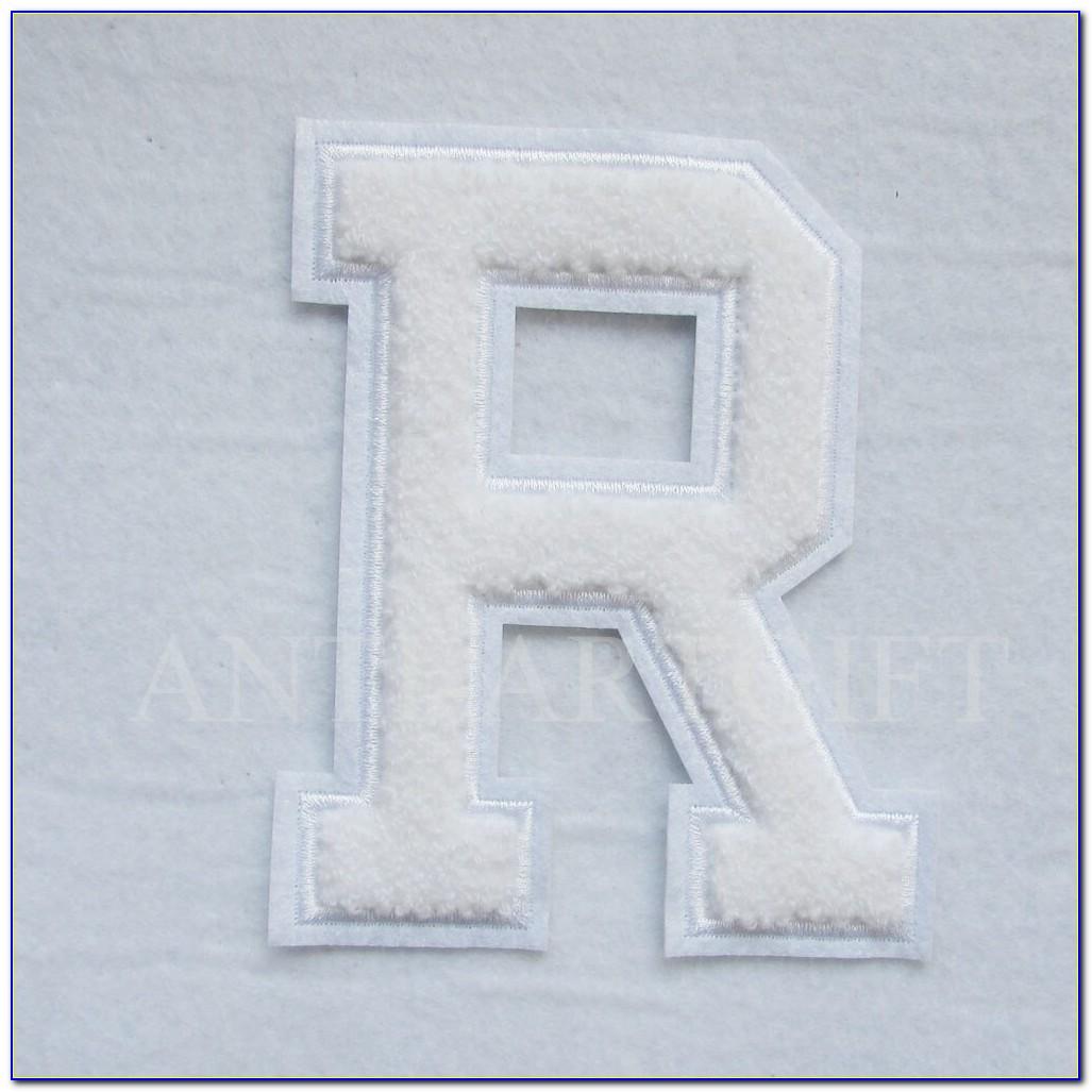 Chenille Letter Jacket Patches