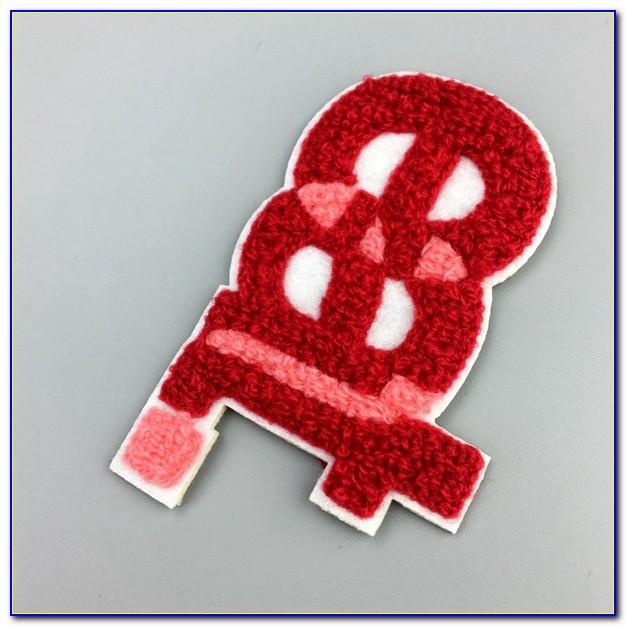 Chenille Letter Patches Uk