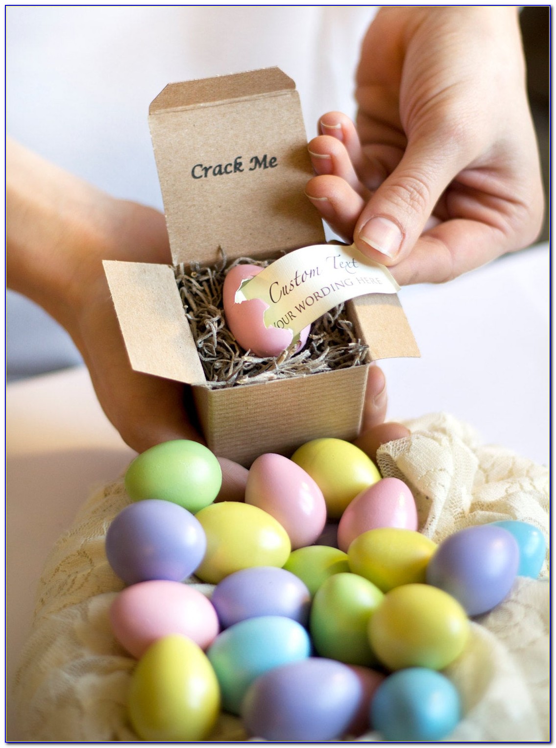 Cute Easter Baby Announcements