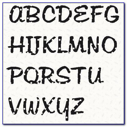 Free Black Alphabet Letter Templates To Print