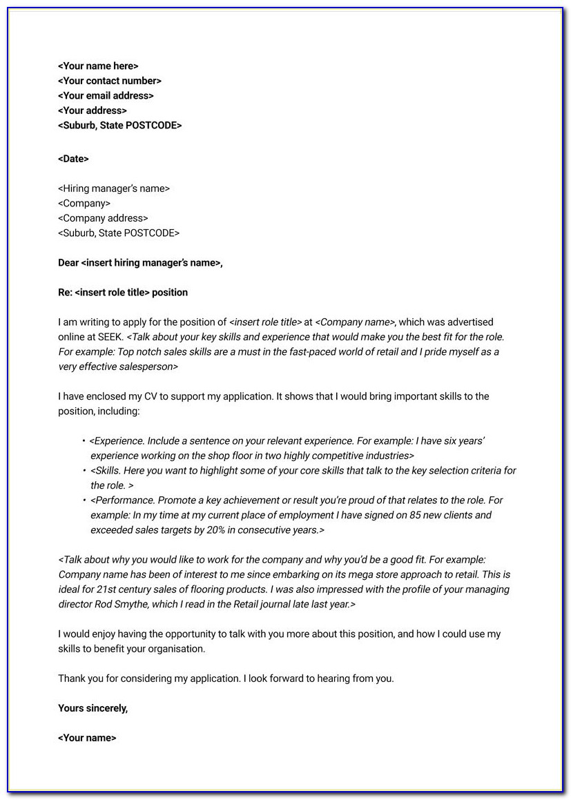 Free Cover Letter Creator Online