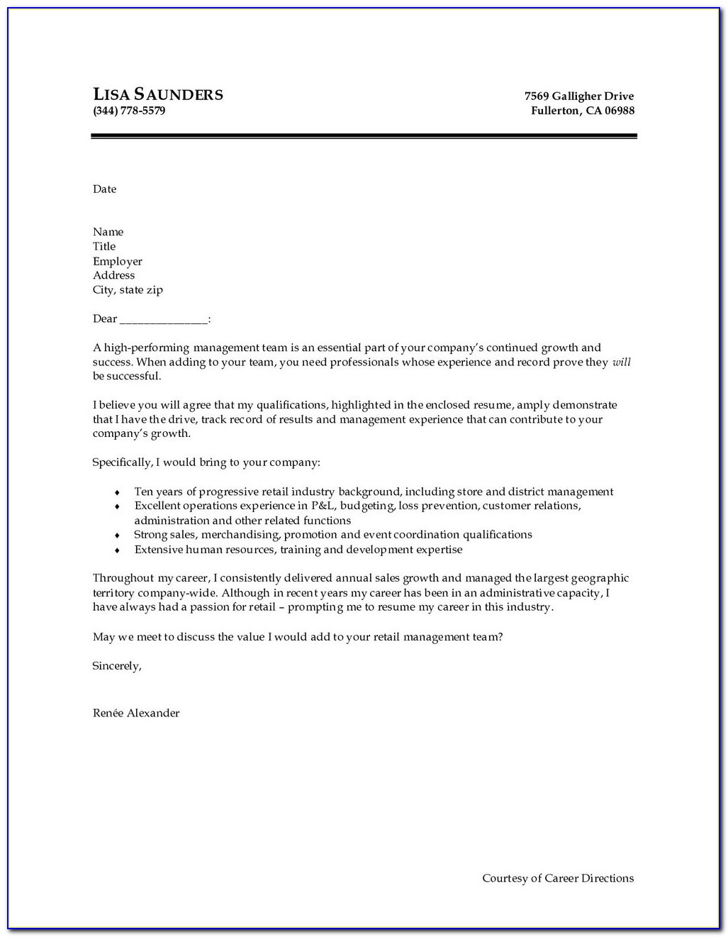 Free Resume Cover Letter Creator