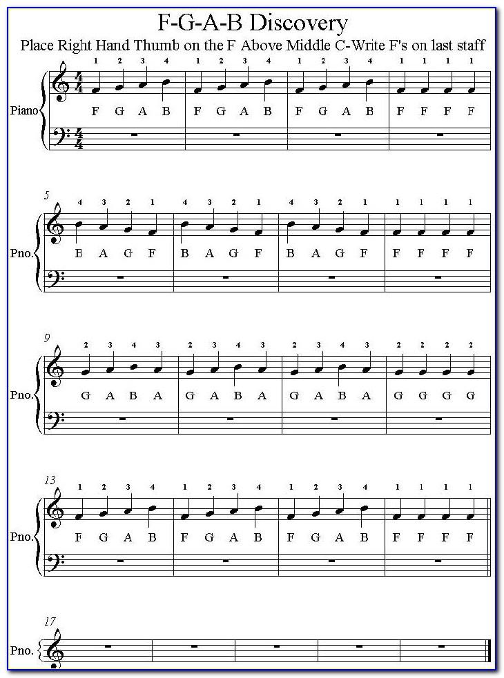 Fur Elise Piano Sheet Music With Letters Pdf
