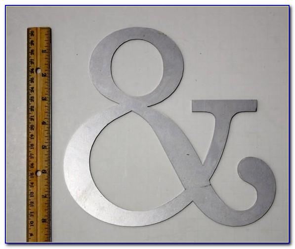 Laser Cut Letters Metal