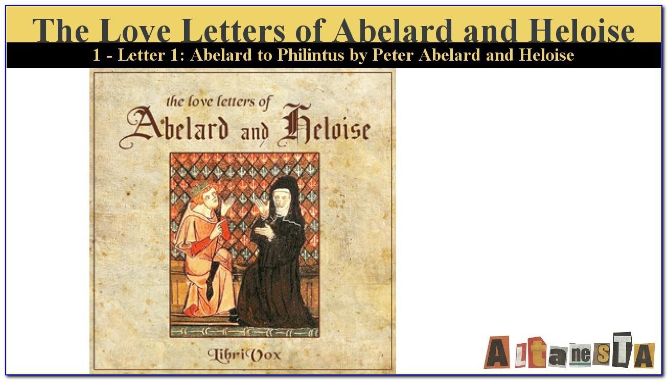 Letters Of Abelard And Heloise Sparknotes