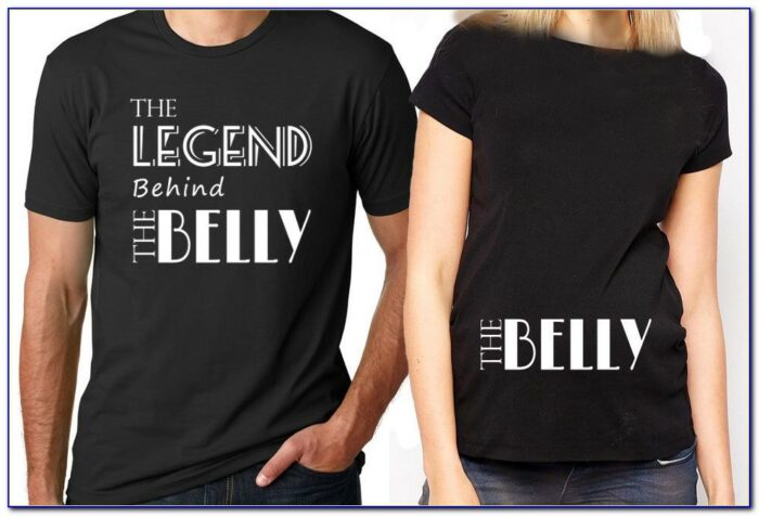 Pregnancy Announcement Shirts For Mom And Dad