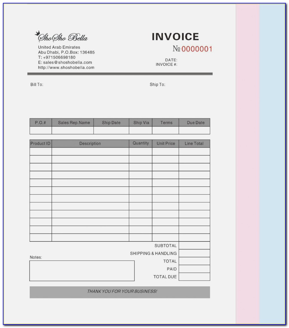 Private Investigator Invoice Template Free