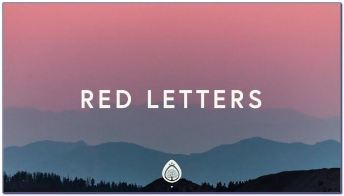 Red Letters Crowder Lyrics