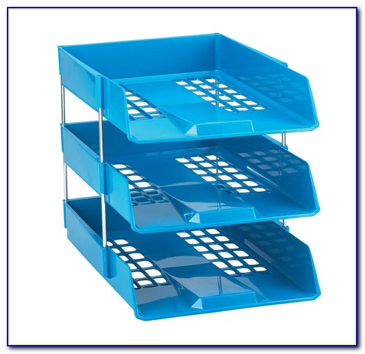 Stackable Letter Trays In Colors