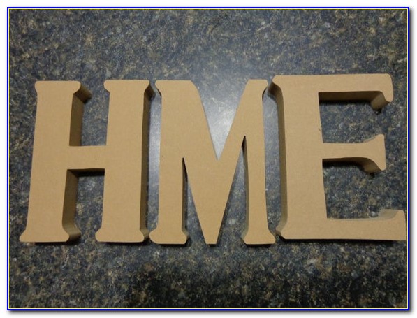 Unfinished Wood Letters Wholesale