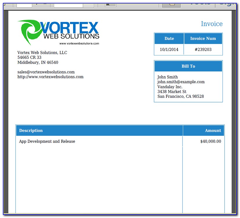 Xero Custom Invoice Template Fields
