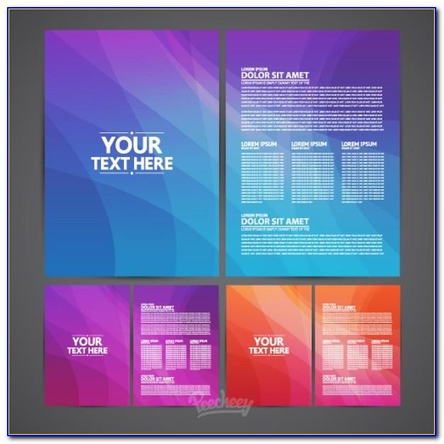 A4 Brochure Template Ai Free Download