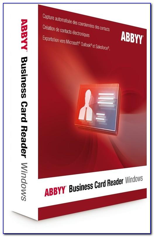 Abbyy Business Card Reader 2.0