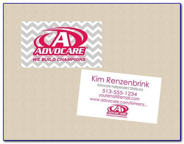 Advocare Business Cards Vistaprint