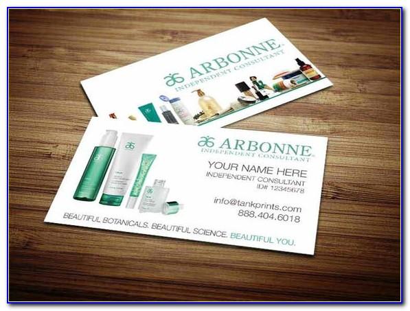 Arbonne Business Cards Vistaprint
