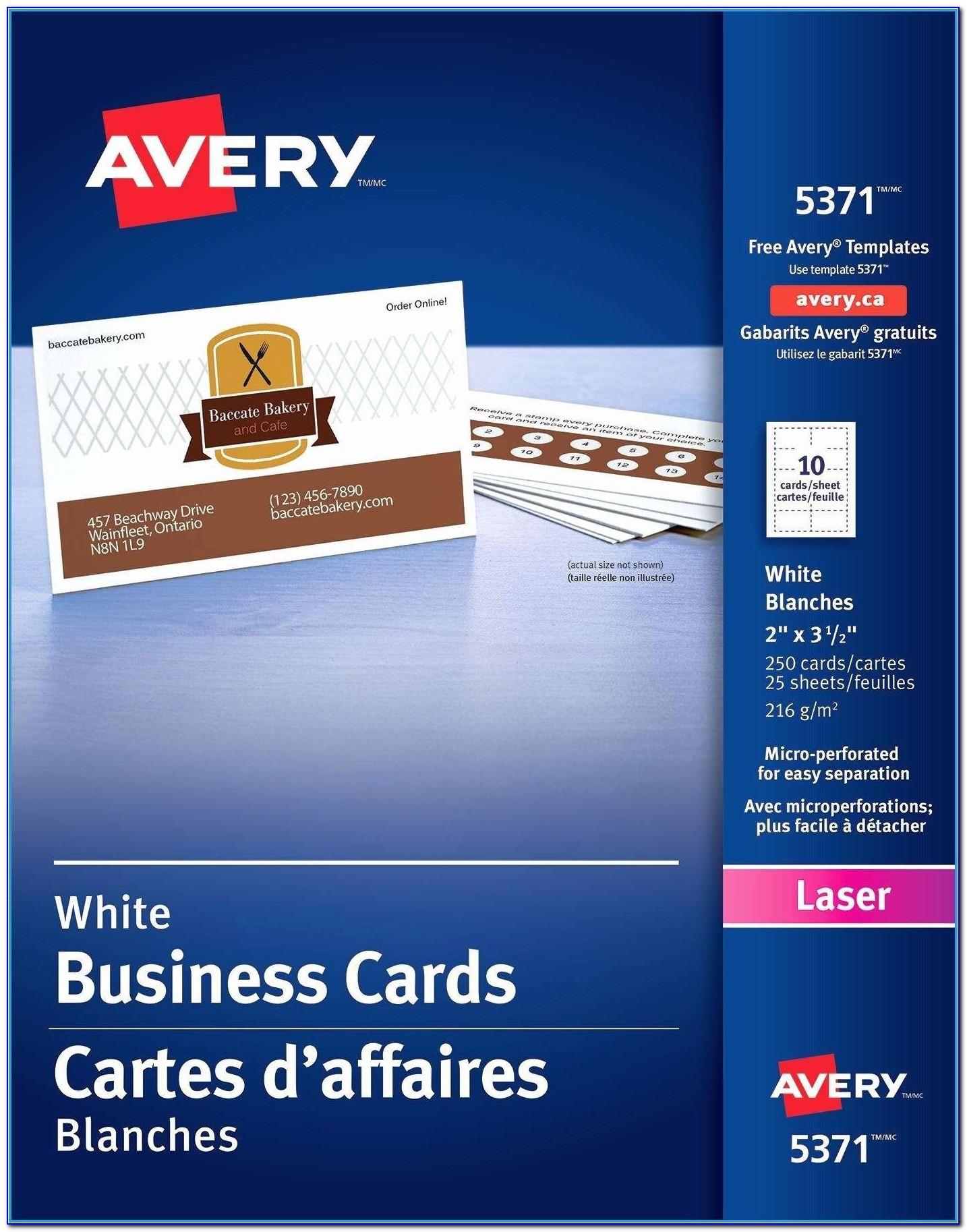 Avery 8879 Business Cards