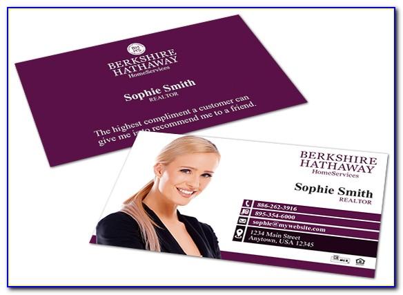 Berkshire Hathaway Real Estate Business Cards
