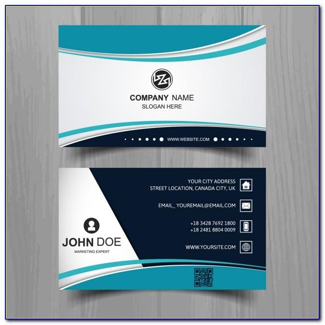 Business Card Vector Free Download Ai