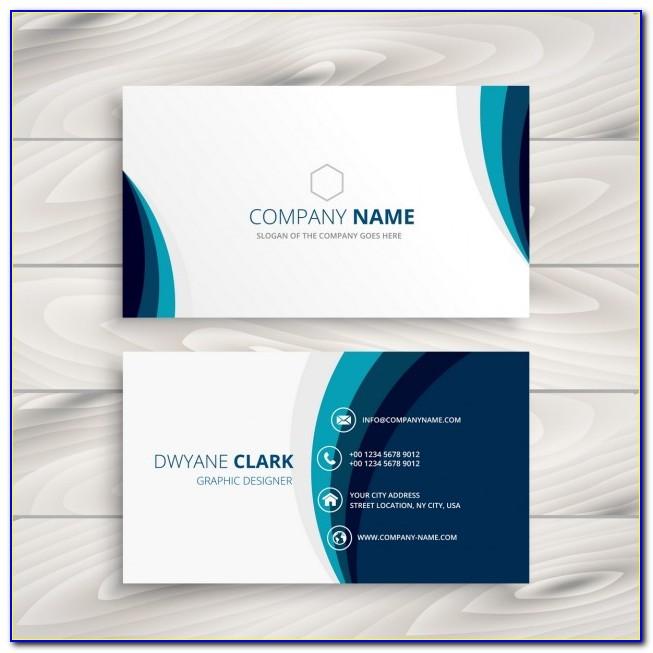 Business Card Vector Template