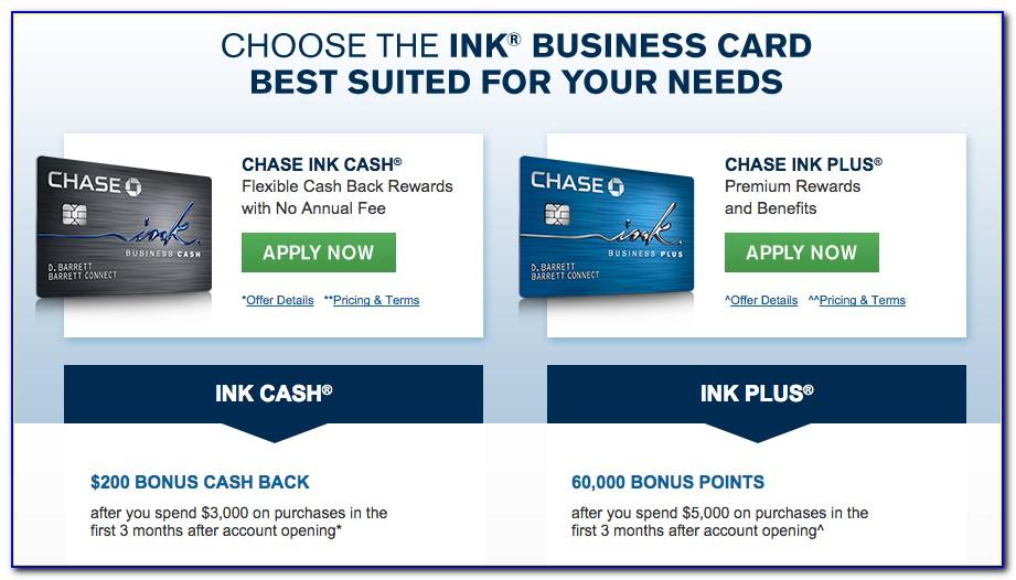 Chase Ink Business Card Benefits