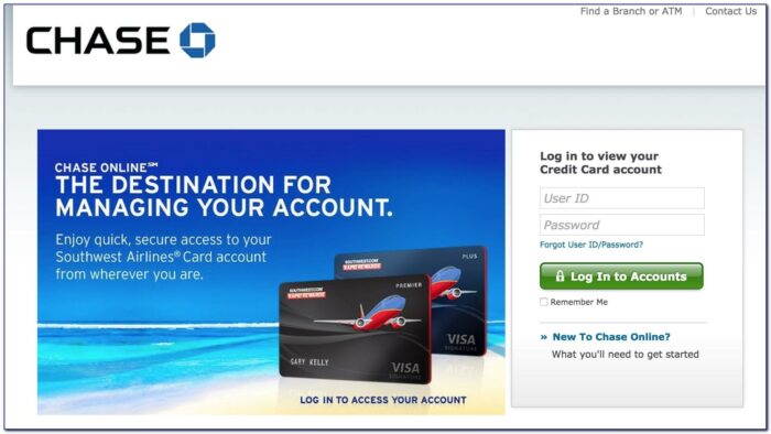 Chase Southwest Business Card Login