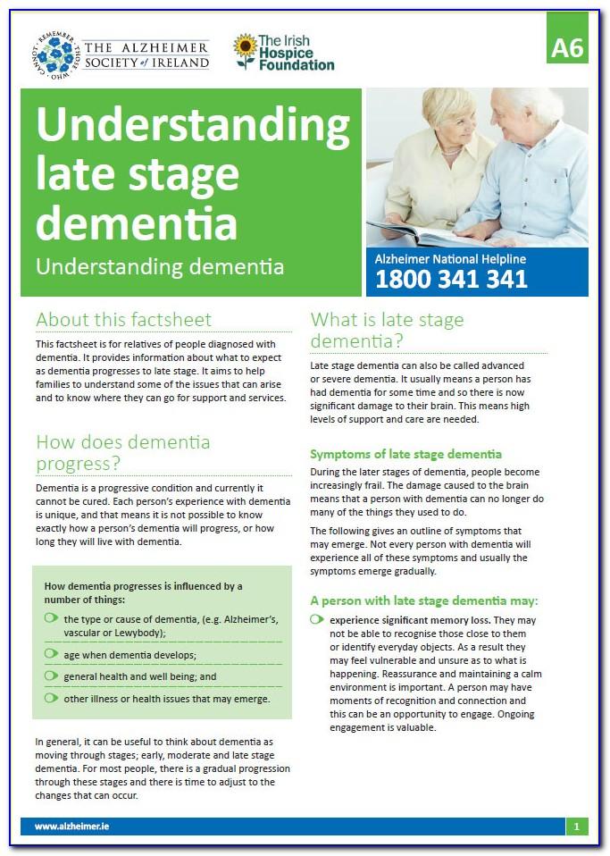 Dementia Brochure Pdf