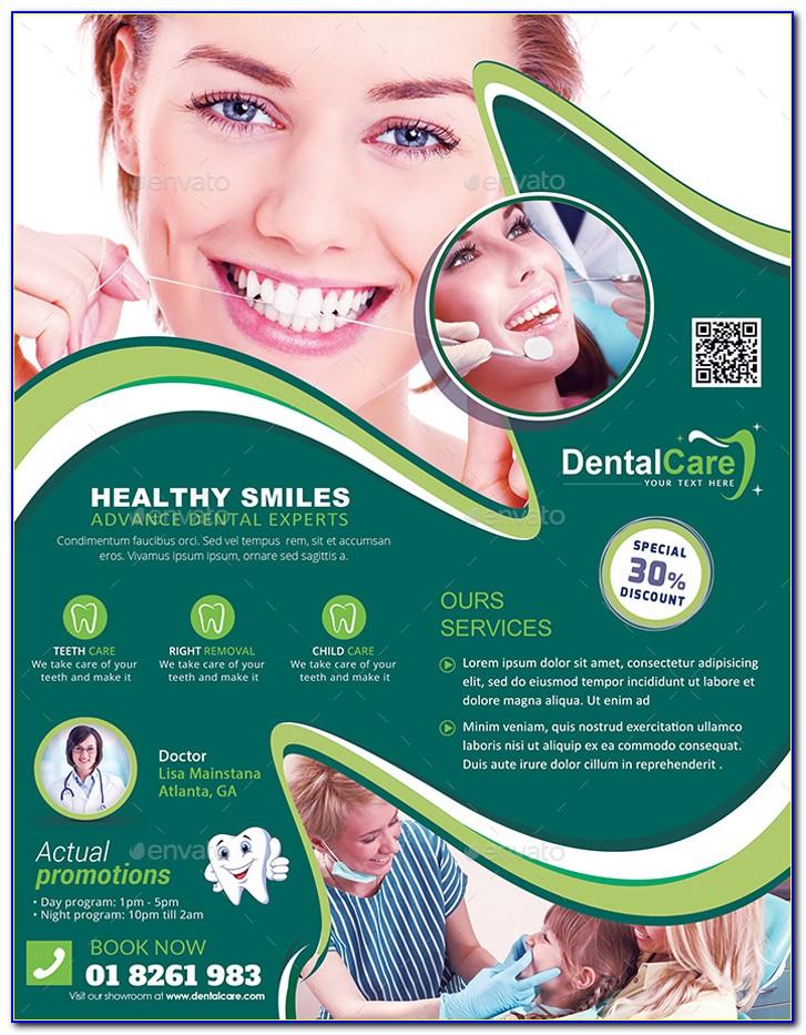 Dental Flyer Template Psd