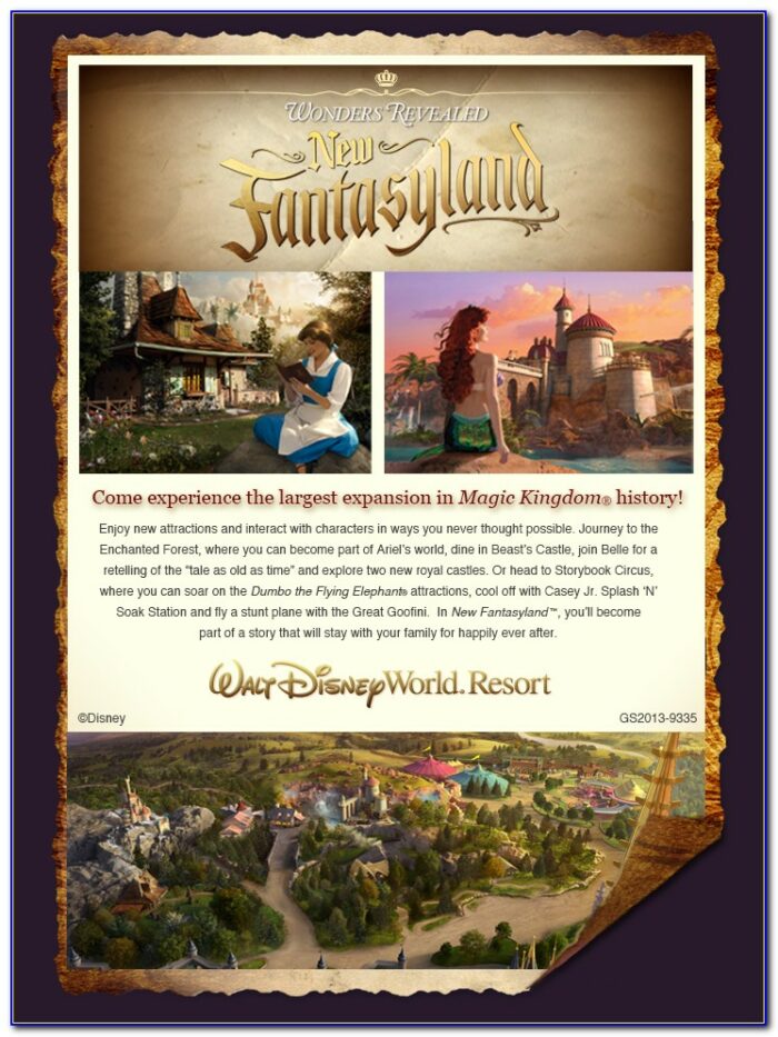 Disney World Brochure Request