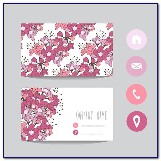 Floral Business Card Free Download