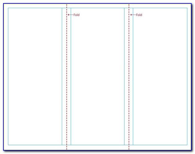 Free Blank Tri Fold Brochure Templates