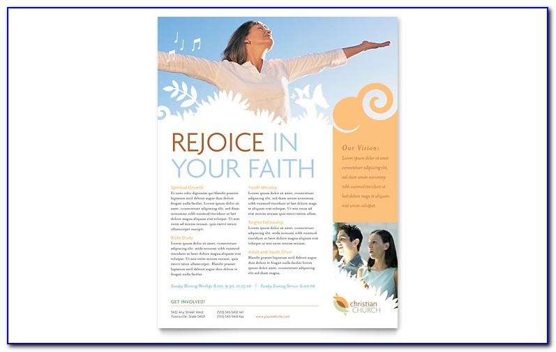 Free Church Brochure Template Downloads