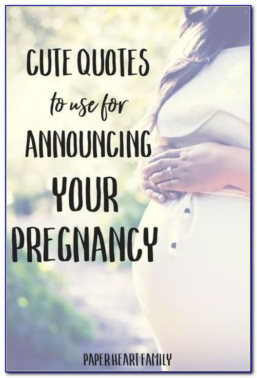 Funny Pregnancy Announcement Wording
