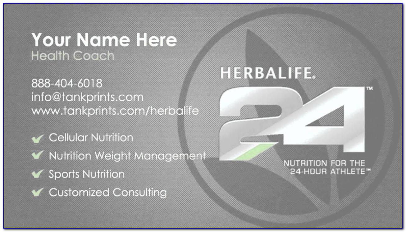 Herbalife Business Cards Vistaprint