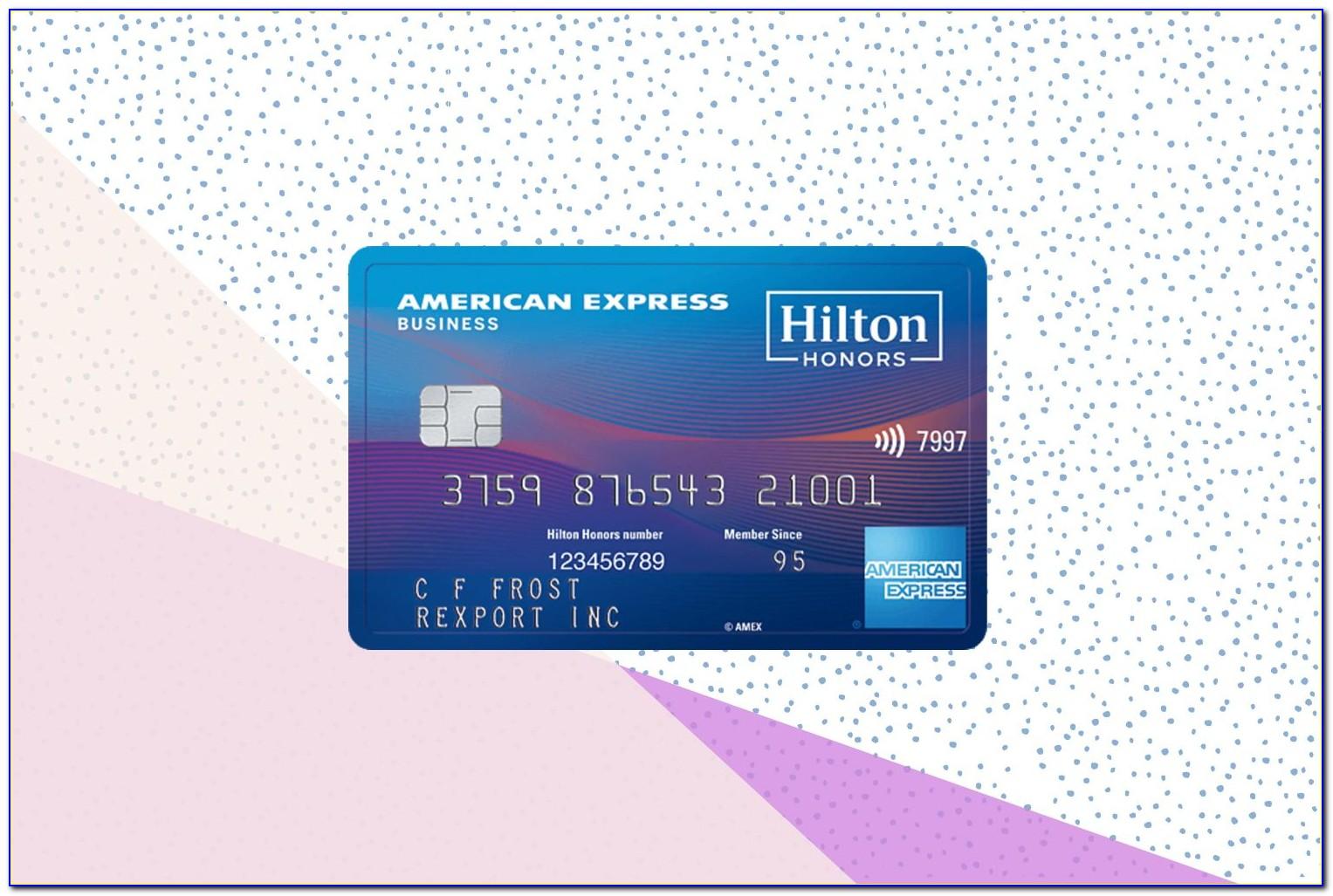 Hilton Honors American Express Business Card Bonus