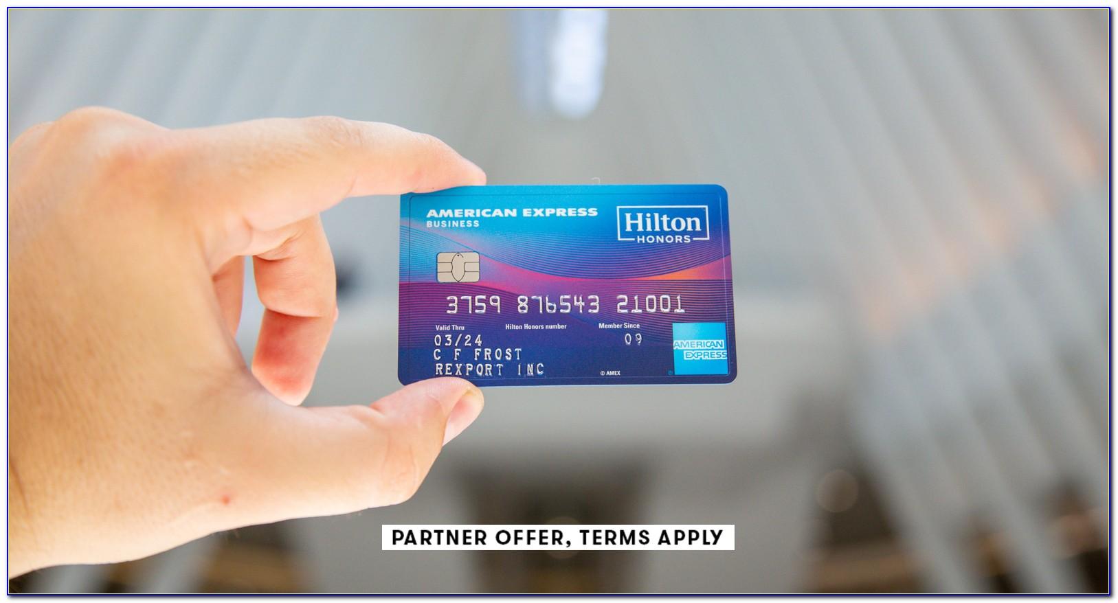 Hilton Honors American Express Business Card Login