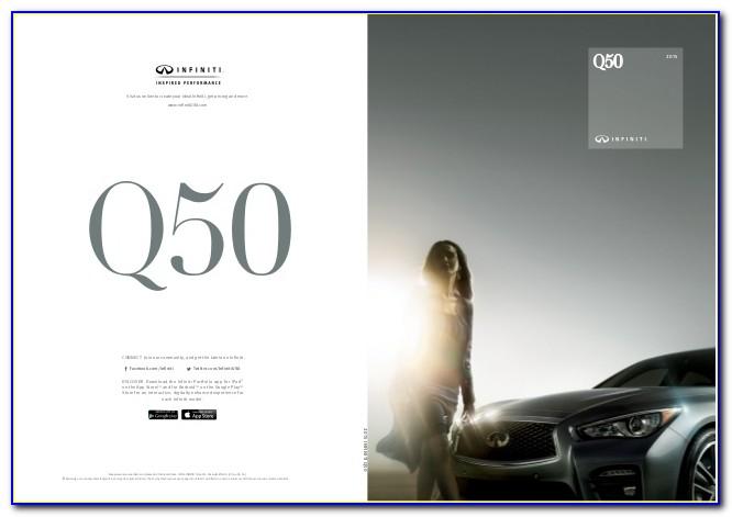 Infiniti Q50 Brochure 2015