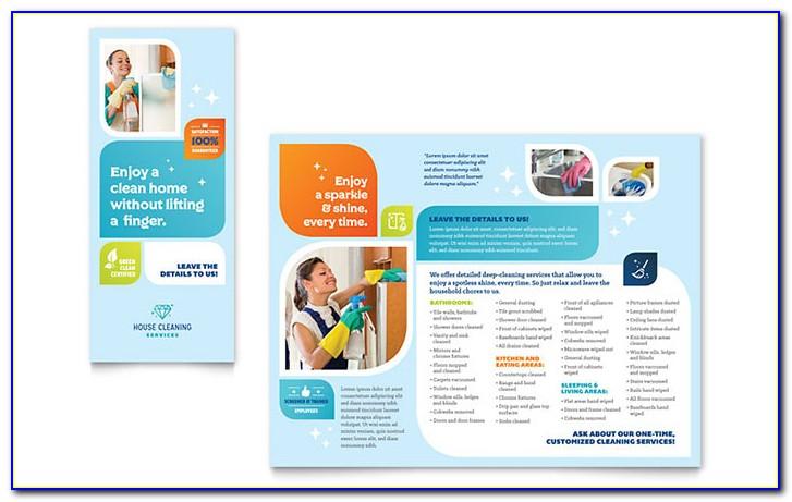 Janitorial Services Brochures Sample