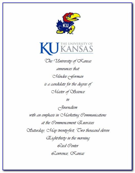 Kansas State University Graduation Announcements