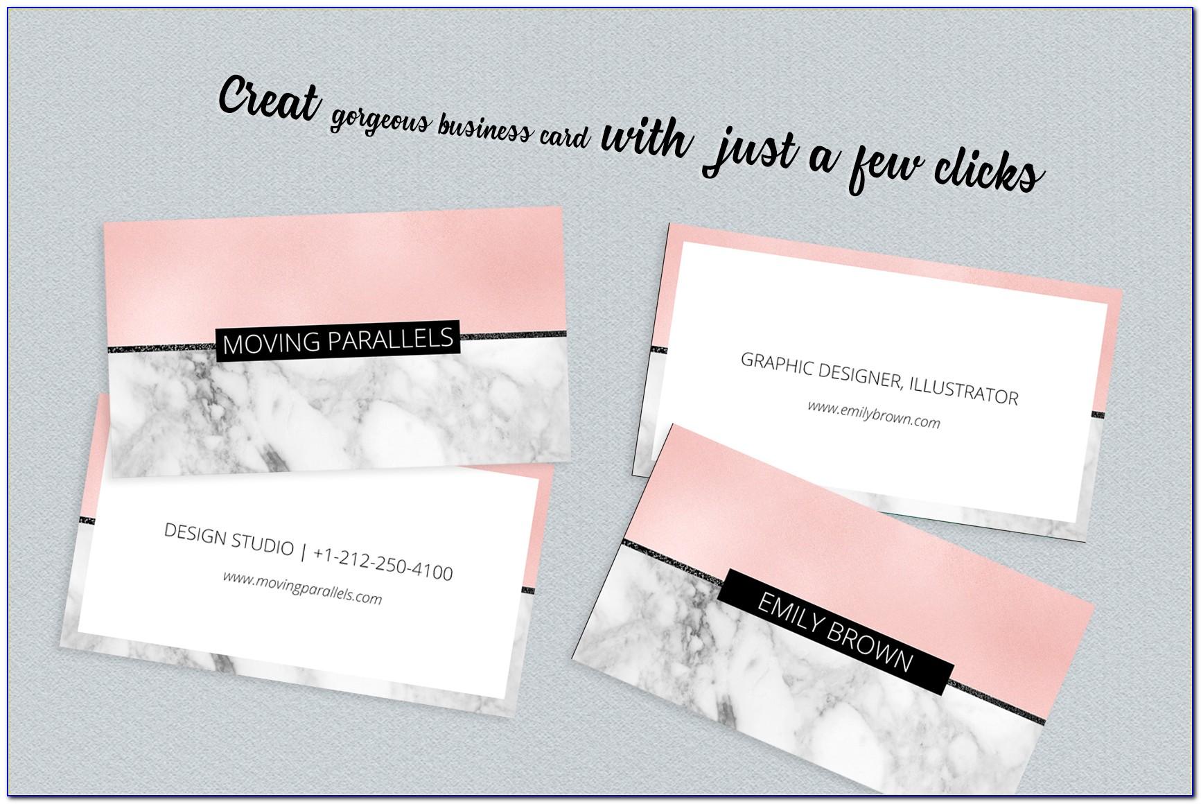 Marble Business Card Templates Free