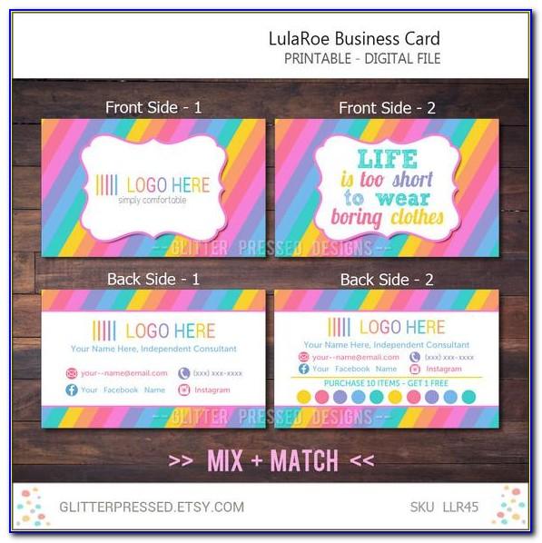 Matte Black Business Card Template
