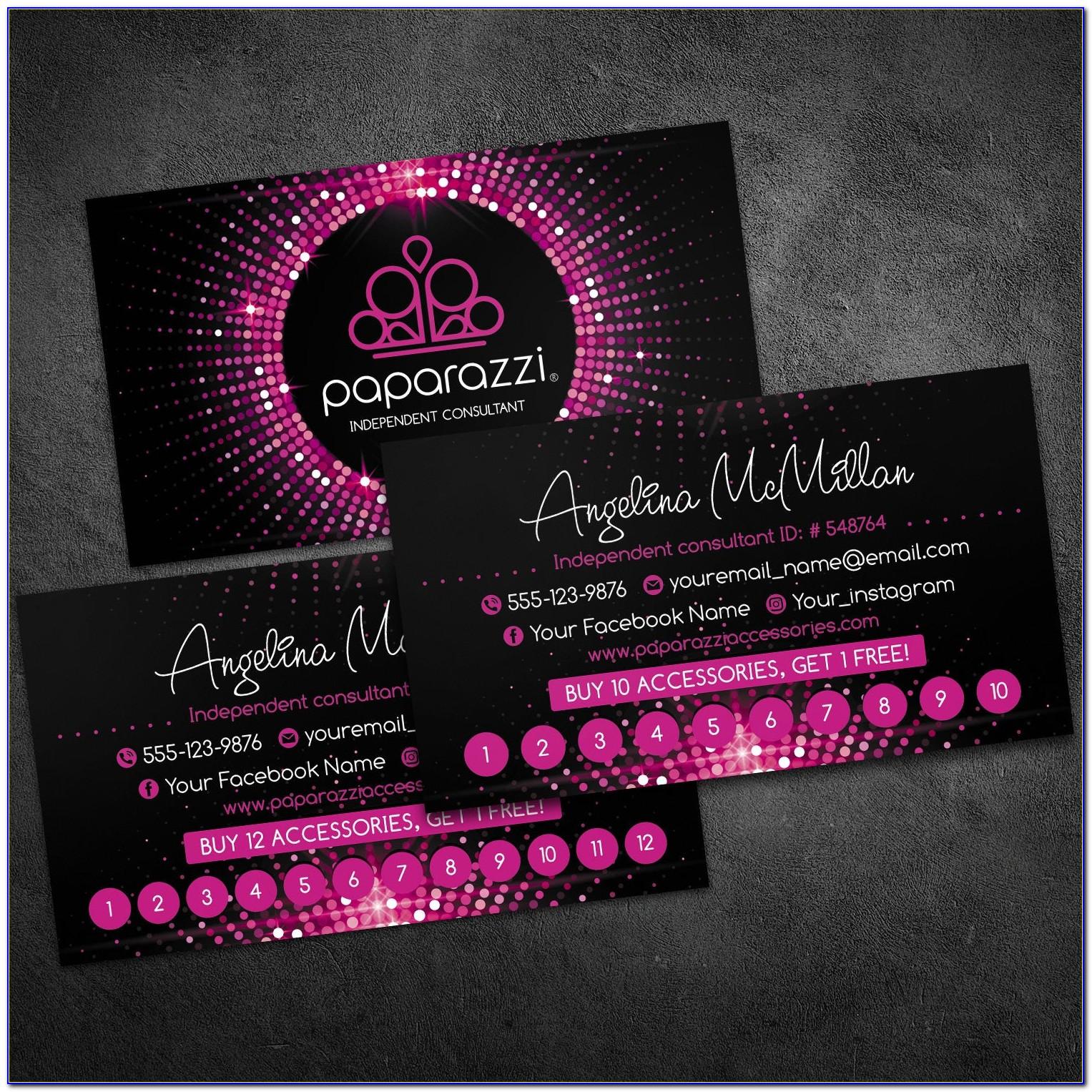Paparazzi Business Cards Printed