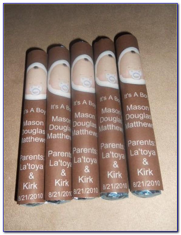 Personalized Baby Announcement Cigars