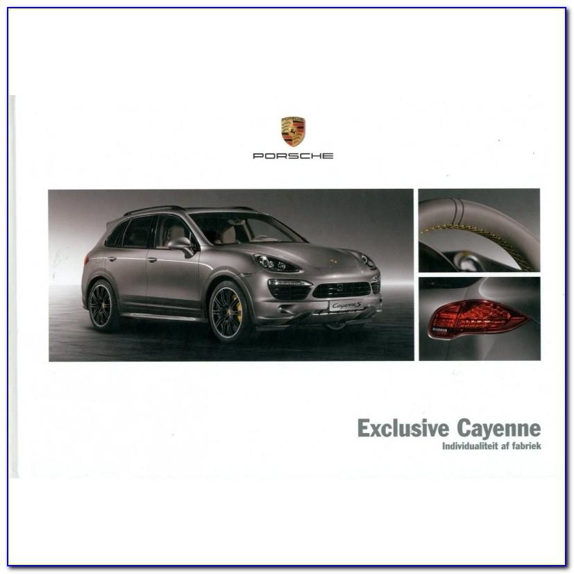 Porsche Cayenne Brochure 2013