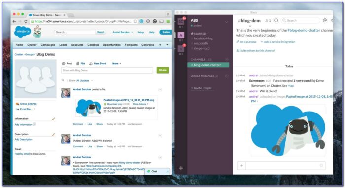 Salesforce Chatter Enable Announcements