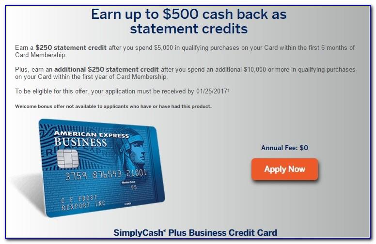 Simplycash Plus Business Card