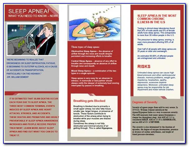 Sleep Apnea Brochure Pdf