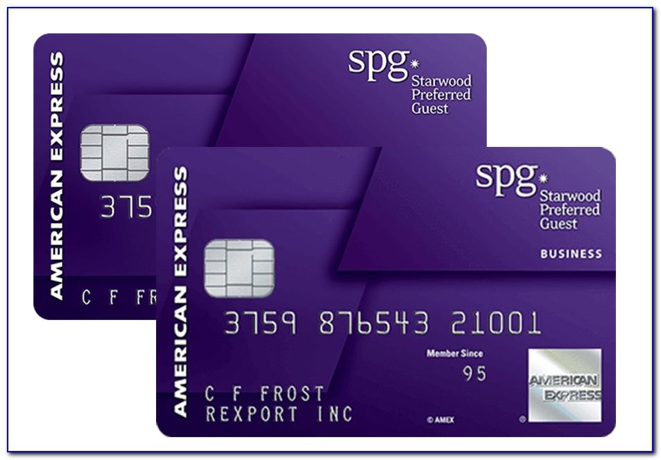 Spg Business Card Benefits