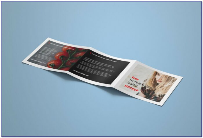 Square Trifold Brochure Indesign